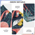 thumbnail image 6 of FORMRS Boys Pajama Pants with Pockets Size 6-8Y Kids Lounge Sleep Bottoms, Pink Floral Flamingo, 6 of 8