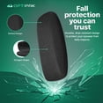 thumbnail image 4 of OPTIPAK Hard Shell Glasses Case – Extra Large Eyeglass Case with Microfiber Cleaning Cloth – Protective Glasses Holder for Men & Women (Pack of 1), 4 of 7