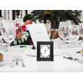 thumbnail image 4 of MCS Wedding Photo Frame/Placecard Holder, 69039, 24-Pack, Black, 4 of 8