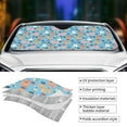 thumbnail image 4 of Kdxio Cute Dog Print Front Windshield Sun Shade,Folding Auto Sunshade for Car Truck SUV-, 4 of 7