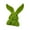 Green, variant on PatungKu Easters Faux Moss Flocking Rabbit Head Figurine Home Decors Resin Statue For Living Room Office Tabletop Shelf Ornament