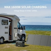 PECRON F3000LFP 3072Wh/3600W Portable Power Station, Surge 4500W, 13 Versatile Outputs, BMS, UPS, Fast Charging, APP Control, LiFePO4 Battery Solar Generator, Power Backup for Camping, Home Use, RV