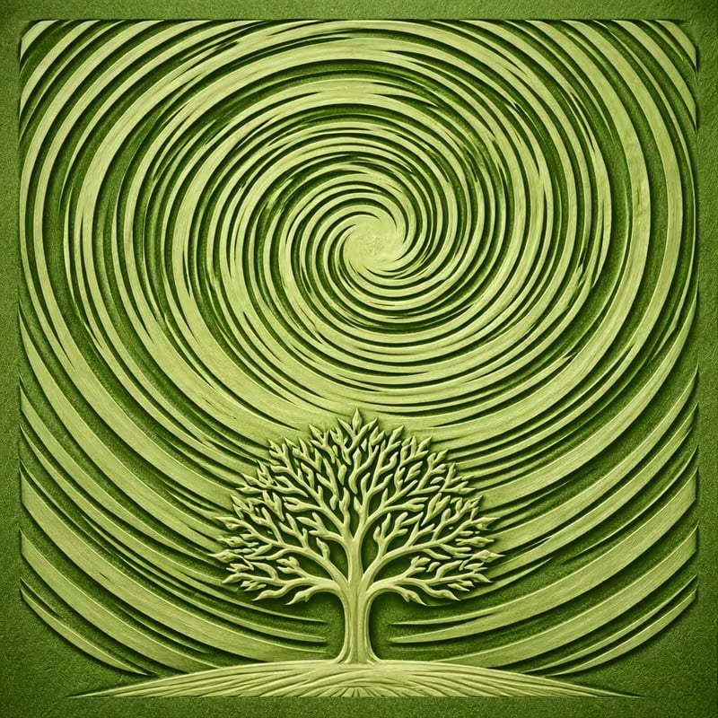 Star Track Tree Texture Roller | Handmade plastic clay mold tool with 3D branch and bark texture, suitable for polymer clay, ceramics, and resin crafts