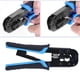 thumbnail image 1 of Alicates Para Engarzar De Acero Alicates Para Engarzar, Alicates Pelacables Herramienta Alicates Para Cortar Cables, Cortador De Hilo Para Operaciones De Conexión Cables Módulos, 1 of 7