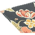 thumbnail image 5 of Flowers and Leaves 12×18 inch Placemats Heat Resistant Washable Foldable Rectangular Placemats Set Decoration Indoor Outdoor for Kitchen Dining Table 6PCs, 5 of 8