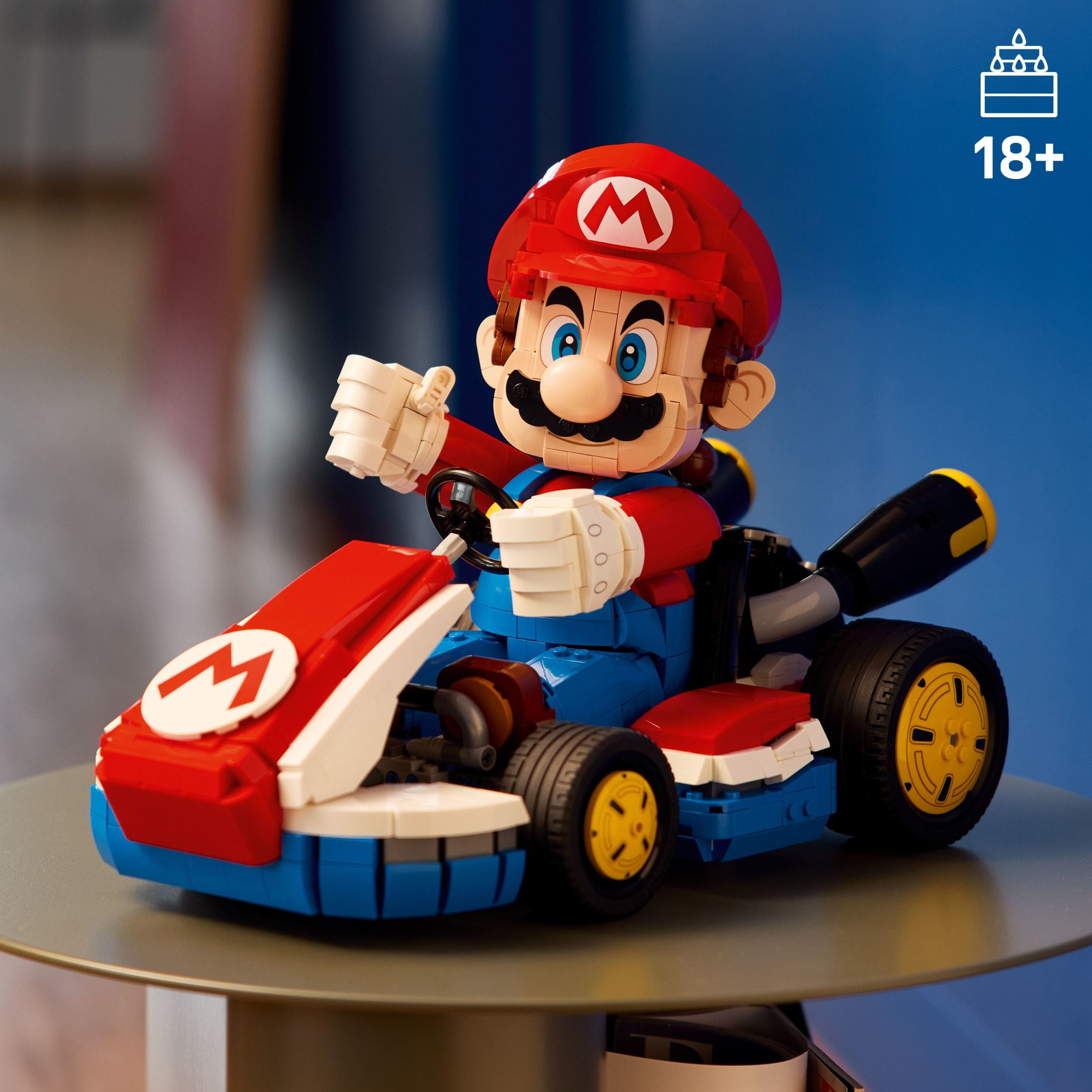 LEGO Super Mario : Mario Kart : Mario et Kart Standard, Modèle à Collectionner 72037