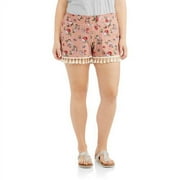 Junior Plus Smock Waist Short