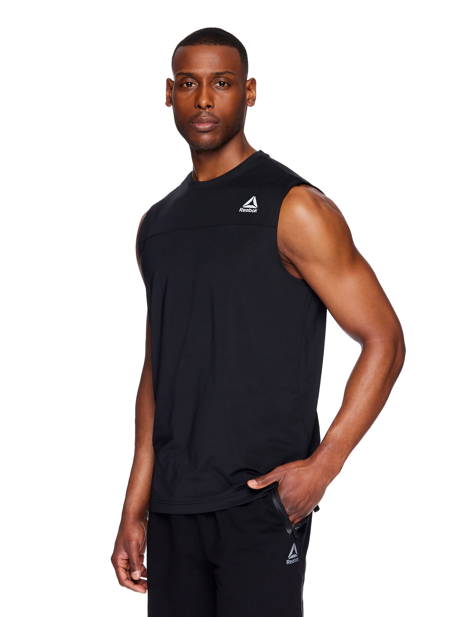 Reebok Men's Dynamic Sleeveless Muscle Tank Top, up to Size 3XL
