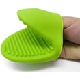 thumbnail image 4 of Nogis Silicone Pot Holder Pinch Grips 2PCS Mitt Cooking Pinch, Non Slip Mini Oven Mitts Heat Resistant Pot Holder Mini for Kitchen Cooking Baking Grilling from Hot Plate Pot Dish and Bowl, 4 of 5