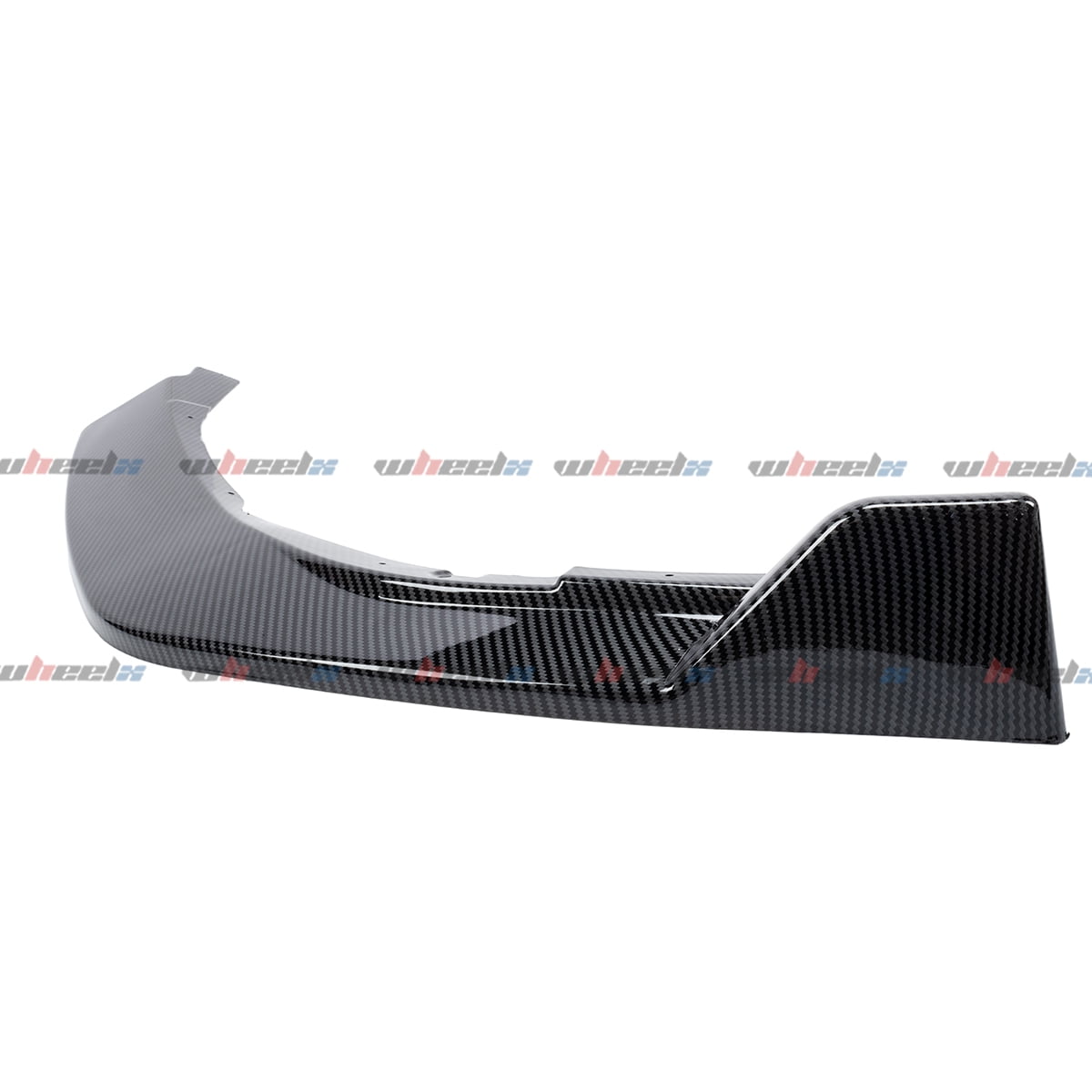 Front Lip Compatible with Toyota Camry SE XSE 2021-2024, 3Pcs/Set Bumper Air Dam Lower Chin Splitter Protection Body Kit Fits for 2021 2022 2023 2024 (Carbon Fiber Look)