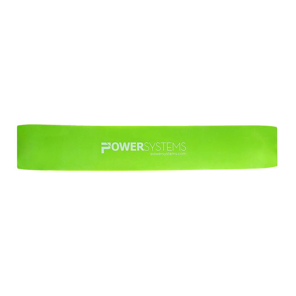 Power Systems Versa Loop 12 Inch Durable Light 7-27 lb Workout Resistance Bands, 10-Piece