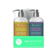 Renpure Coconut & Vitamin E and Detoxifying Charcoal Body Wash Holiday Pack