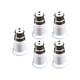 thumbnail image 1 of 5 piezas adaptador B22 a E27, accesorios de iluminación, convertidor de portalámparas extensor de base de lámpara convertidor de portalámparas para lu, 1 of 9