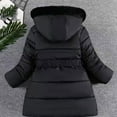 thumbnail image 5 of Abomasnow Kid Girls Winter Dress Coats Faux Fur Hooded Fleece Jackets Waterproof Parka Outwear 4-12 Years, 5 of 5