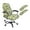 Retro Floral Lemon, variant on FKELYI Coloful Daisy Flower Print 3 Pcs Set Office Chair Cover with Removable Armrest Cover Anti-Dust Swivel Gaming Chair Protector Boss Armchair Decor, Small