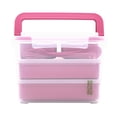 thumbnail image 1 of LONCHERA+TUPPERS+CUBIERTOS. 18 PIEZAS. PORCIONES IDEALES PARA NIÑOS DE 5 A 12. BIODEGRADABLE BOCARU BENTO BOX FOR KIDS, 1 of 9