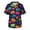 AR18-Deep Red, variant on Halloween Mens Scrub Tops Pumpkin Bat Pattern Nurse Shirt Funny V Neck Short Sleeve Nurse Uniform With Both Side Pocket Yellow 5XL