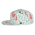 thumbnail image 3 of Balery Baseball Cap Flat Bill Hats for Men Adjustable Size for Running Workouts and Outdoor Activities All Seasons Dad Hat(Cute Flamingo ), 3 of 9