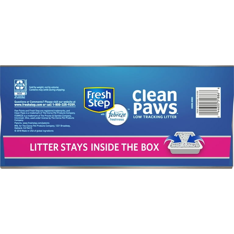 Clean Paws® Multi-Cat Scented Litter with the power of Febreze