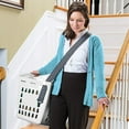 thumbnail image 5 of United Solutions Flexible Hands Free Laundry Basket Hamper, White (3 Pack), 5 of 5