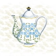 thumbnail image 2 of Popp, Grace 15x15 White Modern Wood Framed Museum Art Print Titled - Sweet Teapot I, 2 of 4