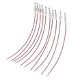 thumbnail image 4 of Llavero de Alambre de acero inoxidable Sunnimix 10 piezas color rojo, 4 of 8