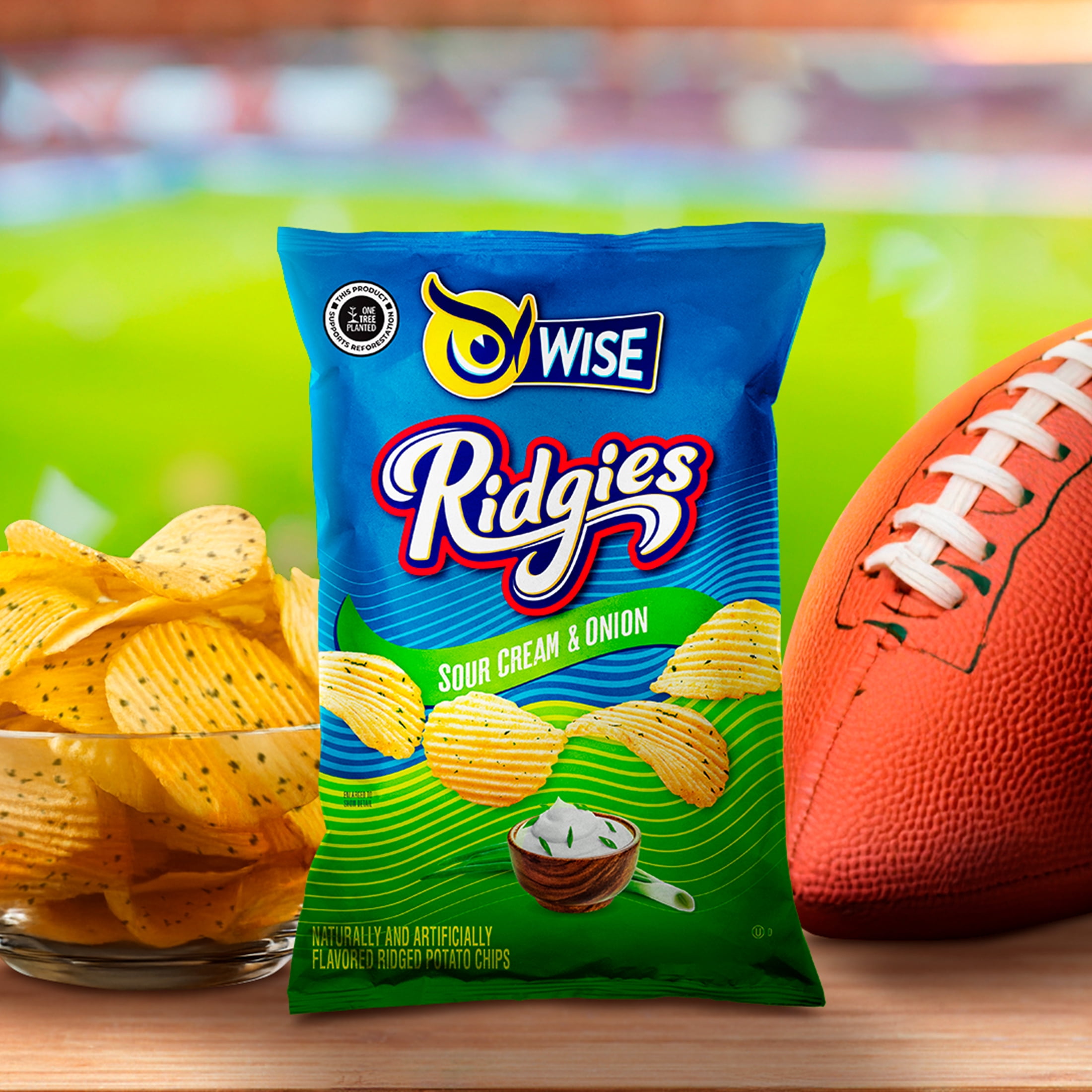 Wise Sour Cream Onion Ridgies