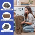thumbnail image 5 of ModFusion 3-Step Small Dog Stairs for Bed & Couch - Memory Foam, Non-Slip, Machine Washable Cover, Portable - Brown, 5 of 9