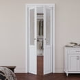 thumbnail image 2 of 30" X 80" Glass And Manufactured Wood French Door With Hardware Kit, 2 of 6