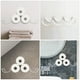 thumbnail image 3 of Portarrollos de papel higiénico con forma de onda, organizador de papel higiénico para baño y cocina, 3 of 7