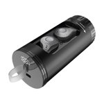 Speakers Bluetooth Wireless,Wireless Earplugs In-Ear Bluetooth Headset Ipx3 Waterproofing Grade Intelligent Noise Reduction Led Power Display Round Drawer Type Charging Case