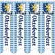 thumbnail image 1 of 4 Pieces Oktoberfest Wall Banner Bavarian German Beer Festival Banners Oktoberfest Wall Pennants Banners for Oktoberfest Party Dec, 1 of 4
