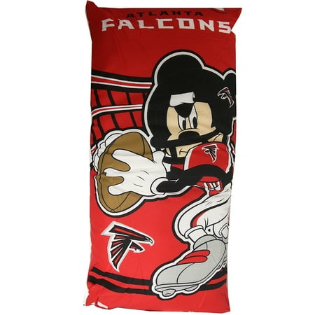 Atlanta Falcons Body Pillow - Atlanta Falcons Mickey Mouse YOUTH Body Pillow