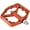 Orange, variant on ROCKBROS Bicycle Pedals Nylon Fiber Bearing Bicycle Flat Platform Pedals Non-Silp/Light Moist/Flange Surface/High Speed Bearing for Moutain Bike MTB 9/16" Orange