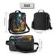 thumbnail image 2 of Disketp Purple Glowing Mushroom Bolsa Térmica Estampada para Almuerzo, Lonchera para Hombres y Mujeres Adultos, 2 of 7