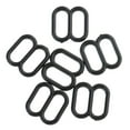 thumbnail image 3 of 200Pcs Anillos de Ajuste de La Correa Del de Plástico / Deslizadores / Gancho 8 Ajustador de Lencería Gloria clips de correas de bikini, 3 of 5