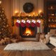thumbnail image 5 of Seyotauo Knitted Wool Christmas Stocking With Embroidered Letter 7 inch People's Candy Gift Bag Festive Christmas Decorations For Fireplace Tree Hanging Holiday Gift Holder, 5 of 5