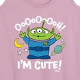 thumbnail image 3 of Toy Story - Alien Ooh I'm Cute - Women's Racerback Tank Top, 3 of 5