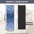 thumbnail image 4 of TSOVTHRID Blue Cherry Blossom Print Dining Room Chair Cushion Covers, Stretch Chair Slipcovers Universal Removable Washable Chair Seat Covers Protector for Kitchen Restaurant Hotel, Set of 1, 4 of 7