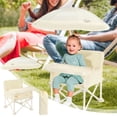 thumbnail image 2 of Zmoon Chaise de Plage Pliable avec Parasol, 2 of 9