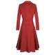thumbnail image 5 of Abrigo largo con botones de solapa de invierno para mujer, chaqueta, abrigo para mujer, prendas de vestir Fridja  po1454, 5 of 8
