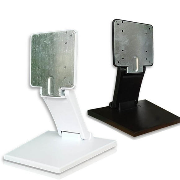 10-27 inch Universal Monitor Stand Bracket Desktop Base Foldable Computer LCD Flat Vertical Upright Stand