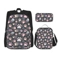thumbnail image 1 of Balery Colorful Paws Of Dog Mochila Escolar 3 en 1 para Niños - Mochila Resistente con Lonchera Térmica y Estuche - Mochila Escolar para Niños y Niñas, 1 of 7
