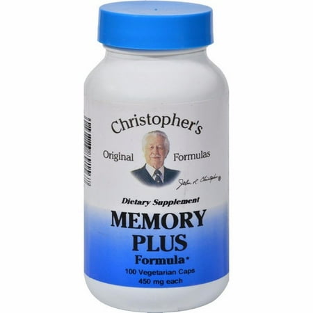 Sodimm Original Memory - Dr. Christopher's Original Formulas Memory Plus Formula - 450 Mg -100 Caps