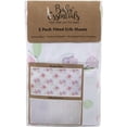 thumbnail image 4 of Baby Essentials 2 Pack of 52”L x 28”W Standard Microfiber Patterned Fitted Elastic Baby Crib Sheets for Newborns, Infants and Toddlers Nursery, Crib, Bed and Mattress in Flowers & Polka Dots, 4 of 7