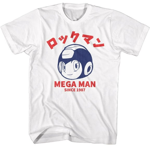 Mega Man Since 1987 White T-Shirt