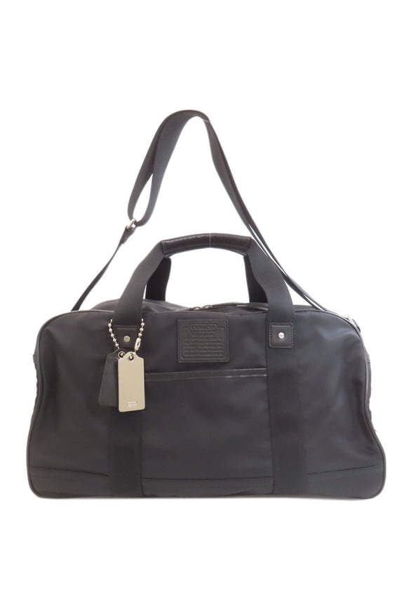 Pre-Owned Coach F70504 Gym Bag, 2-Way Boston Nylon Material, Men's, COACH (Good)