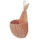 thumbnail image 1 of Rattan Pear-Shaped Storage Basket Handmade Wicker Wall Hanging Organizer for Home, Bathroom Decor, 1 of 5