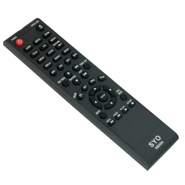 New Remote replacement NB694 for Sanyo NB694UH FUNAI DVD VCR Combo