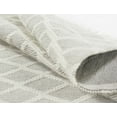 thumbnail image 7 of Momeni Ember Hand Woven New Zealand Wool Polyester Geometric Ivory Area Rug 9' X 12', 7 of 7
